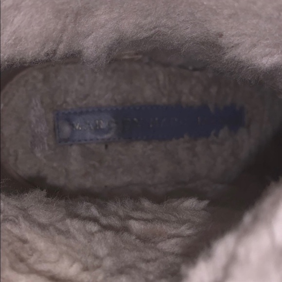Authentic Marc by Marc Jacobs Sherpa lined leather designer boots sz 5 Euro 35 - Picture 7 of 8